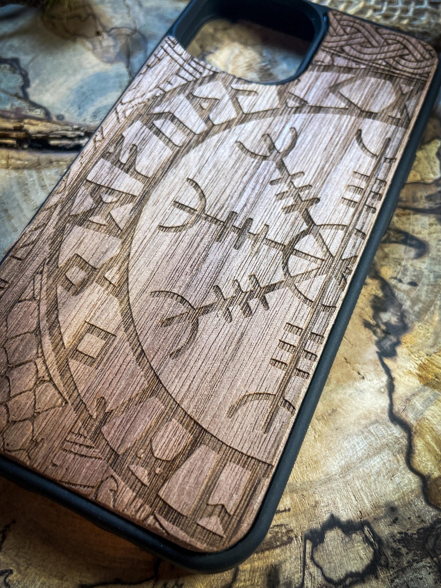 Viking Compass Tree of life Runes Symbol Medieval SHOP APP