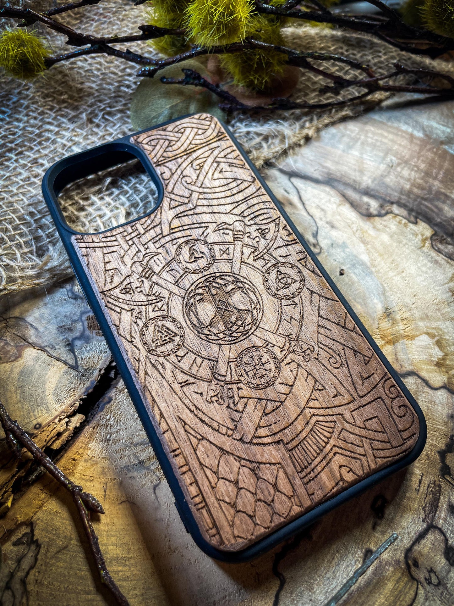 Viking Axe Runes H Medieval