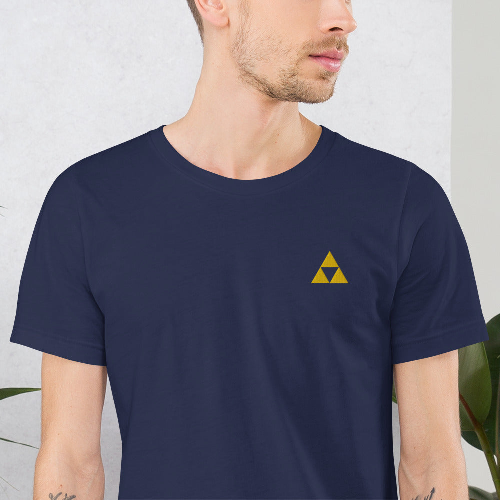 Embroidered Zelda TShirt Wear the Power of Hyrule" High Quality 100% Cotton SHOP APP