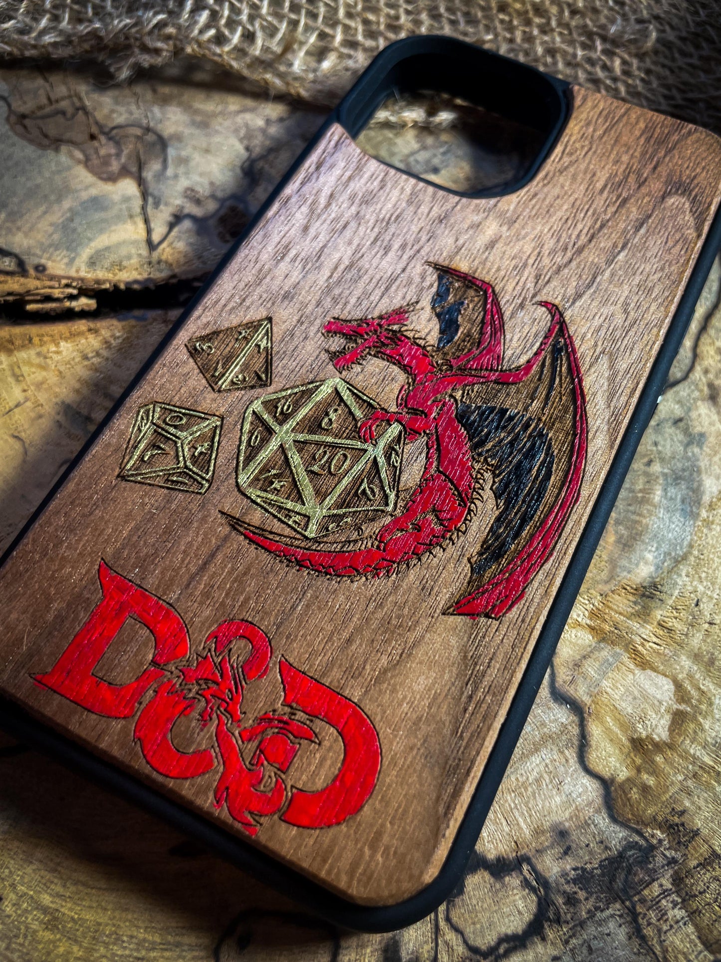 Fantasy Adventure with Red Dragon en Dice
