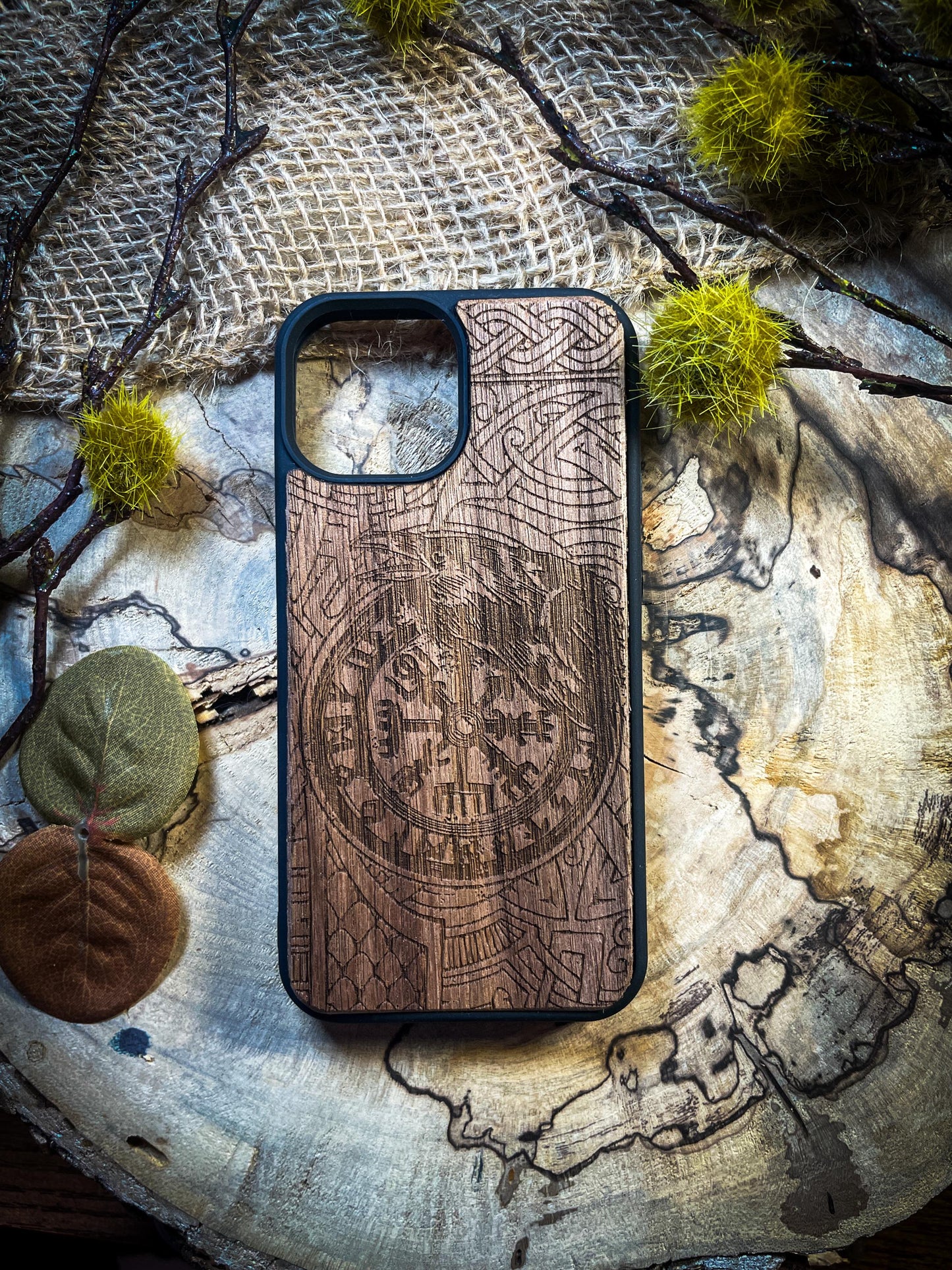 Raven Viking Runes H Medieval SHOP APP
