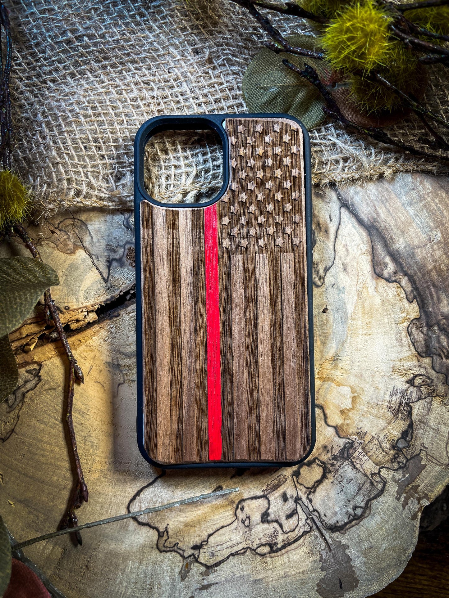 USA Flag Red Stripe Patriotic