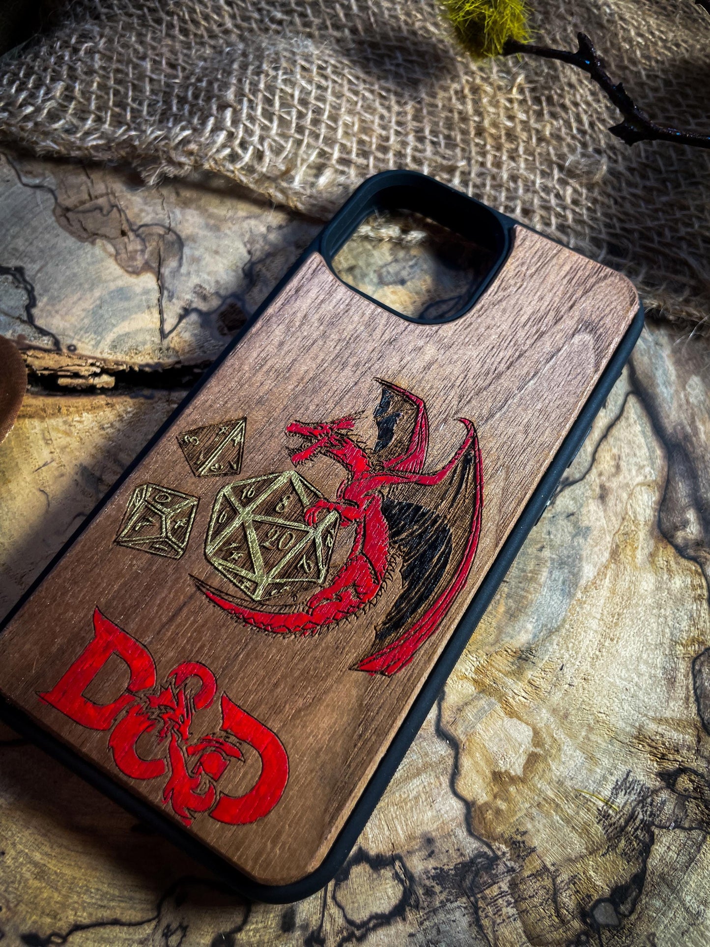 Fantasy Adventure with Red Dragon en Dice