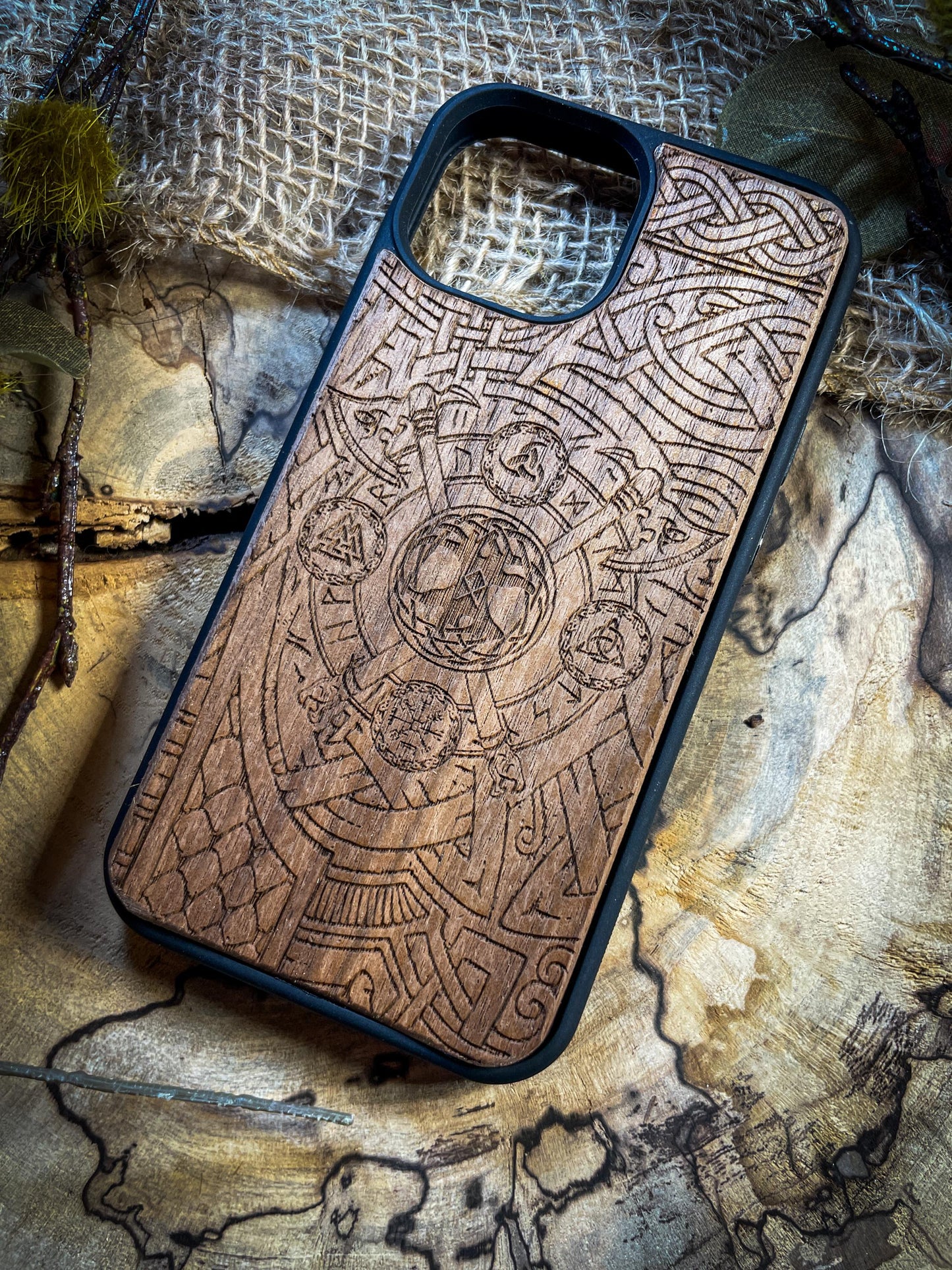 Viking Axe Runes H Medieval