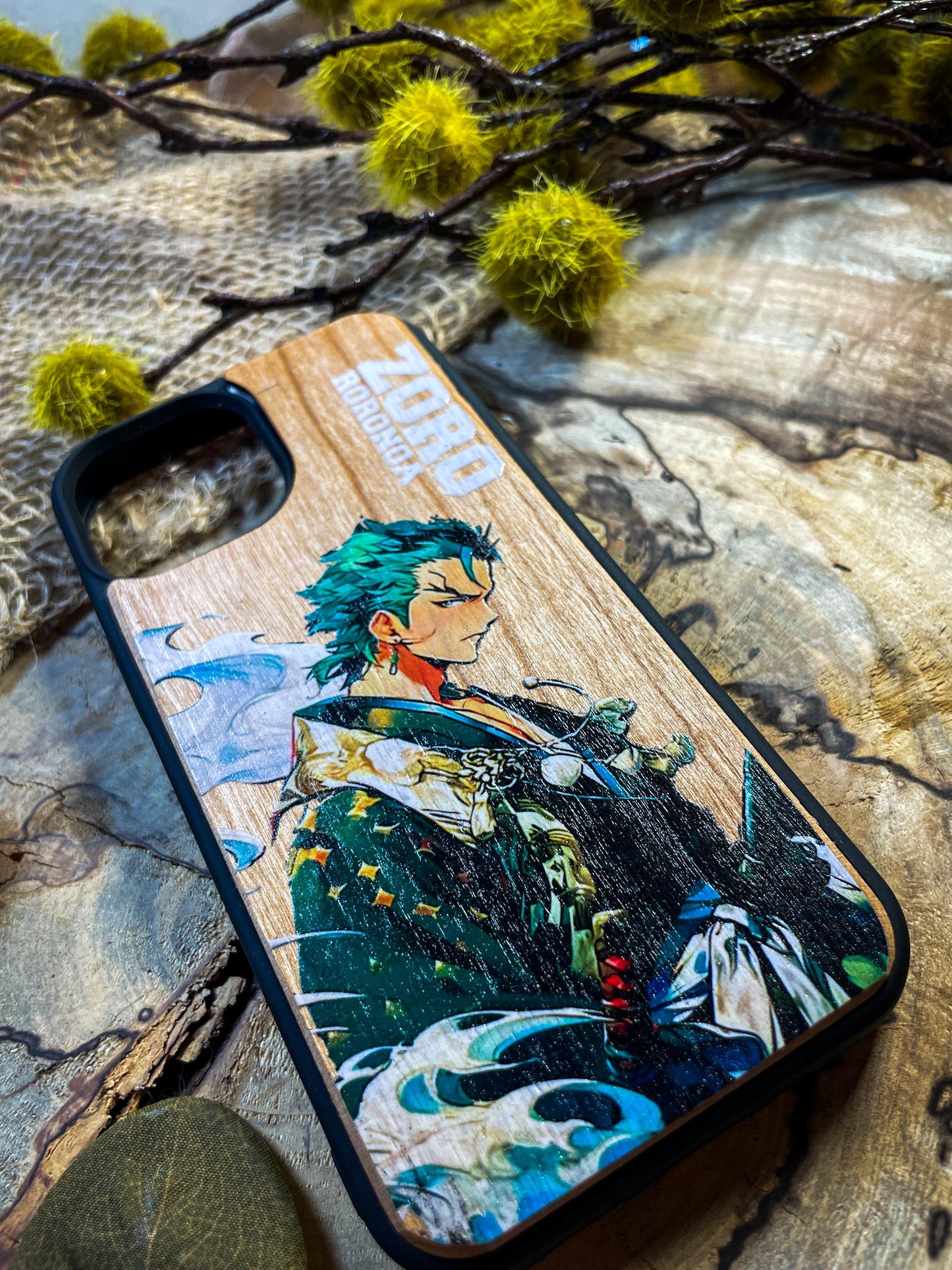 Swordsman’s Resolve Anime Pirate Straw Logo