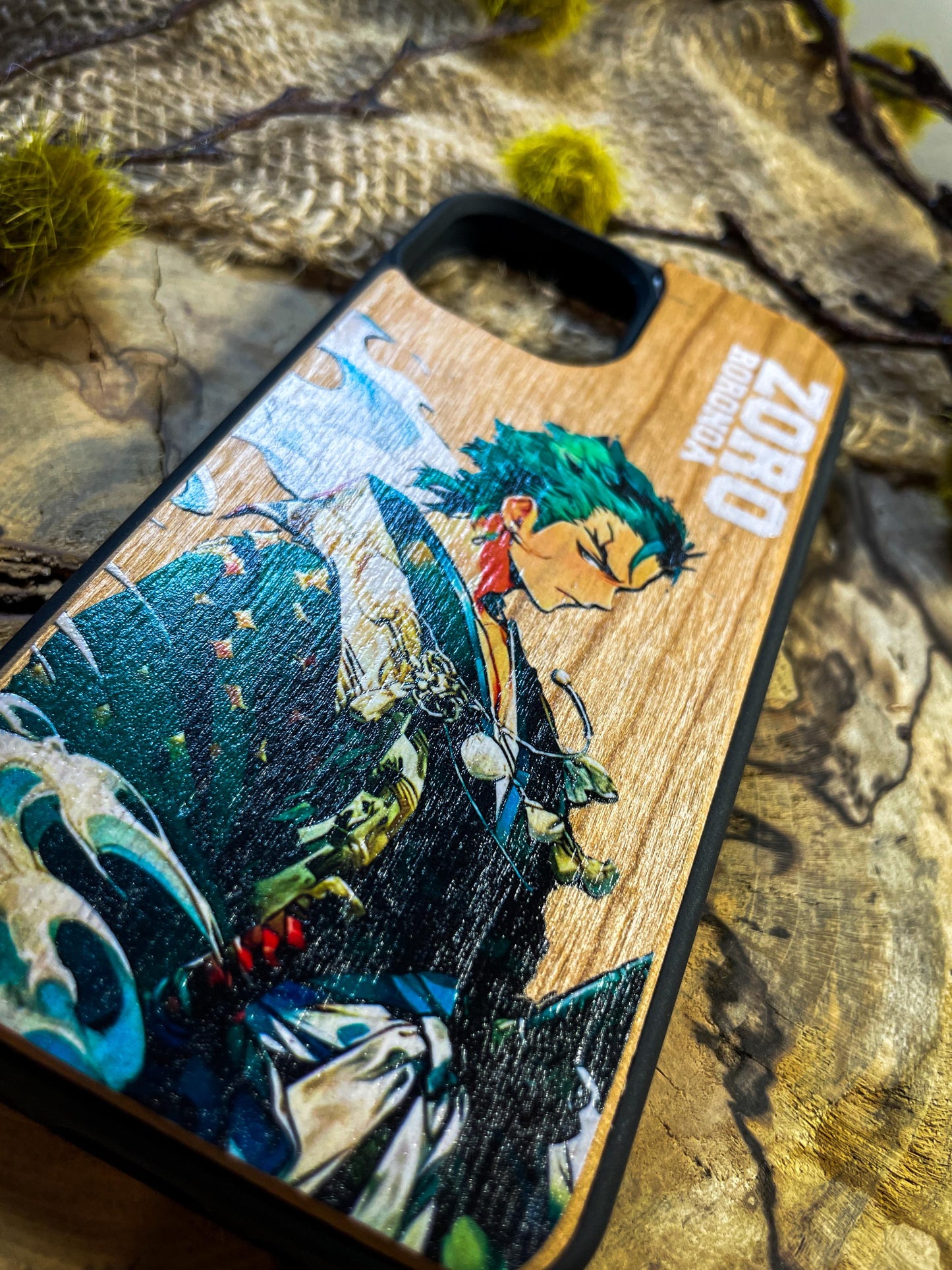 Swordsman’s Resolve Anime Pirate Straw Logo