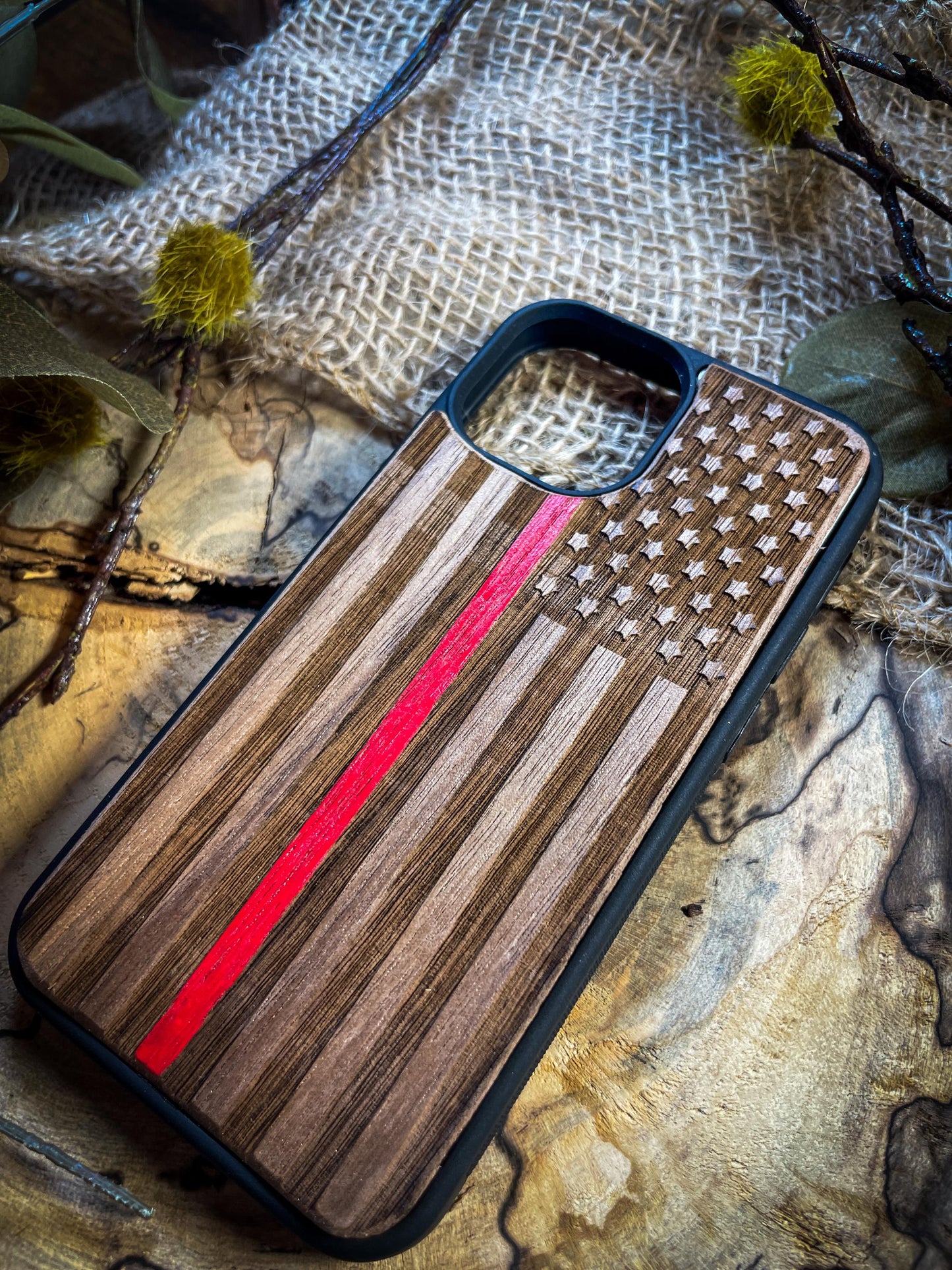 USA Flag Red Stripe Patriotic