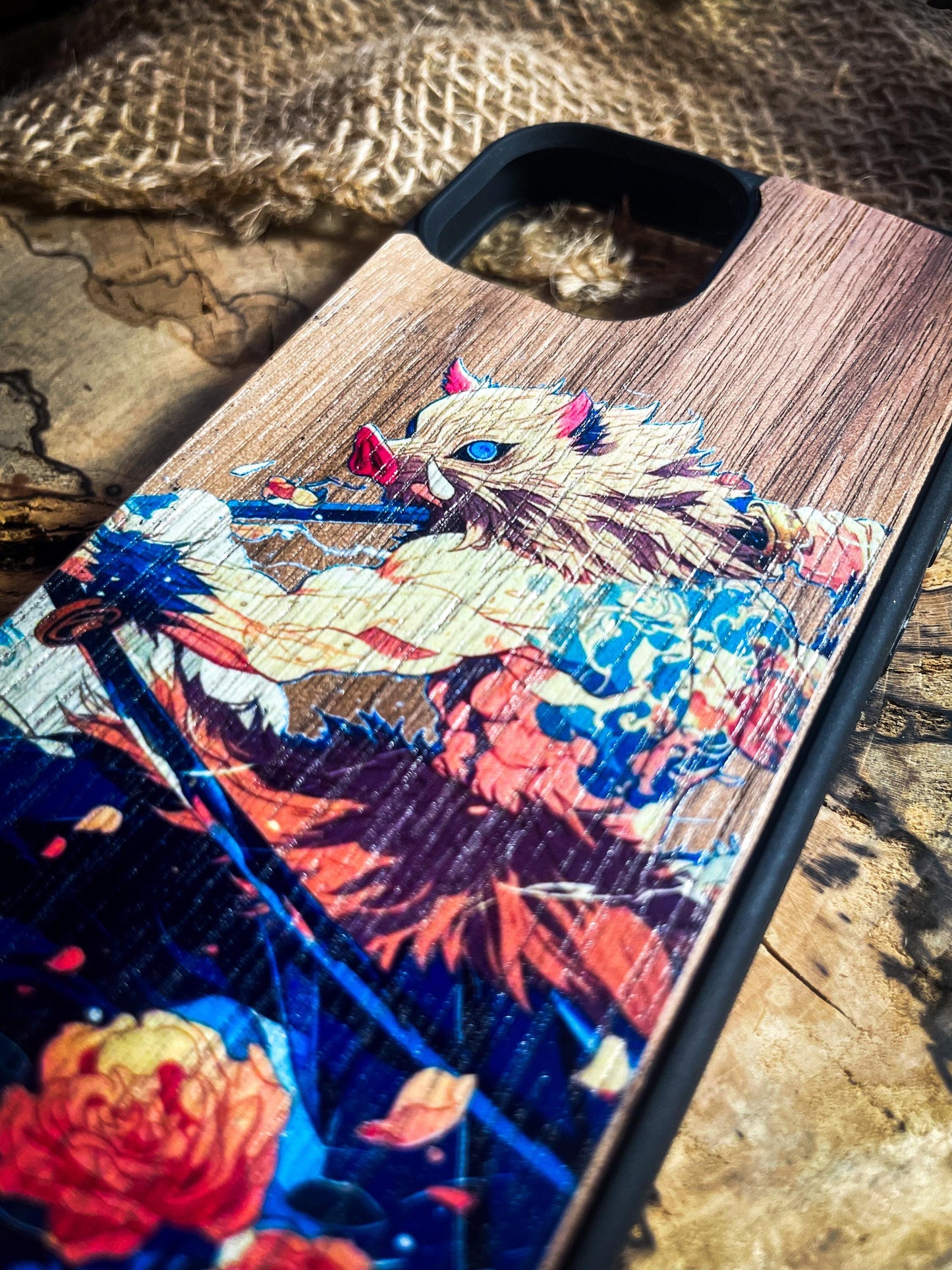 Cool Samurai Animeog head warrior demons SHOP APP