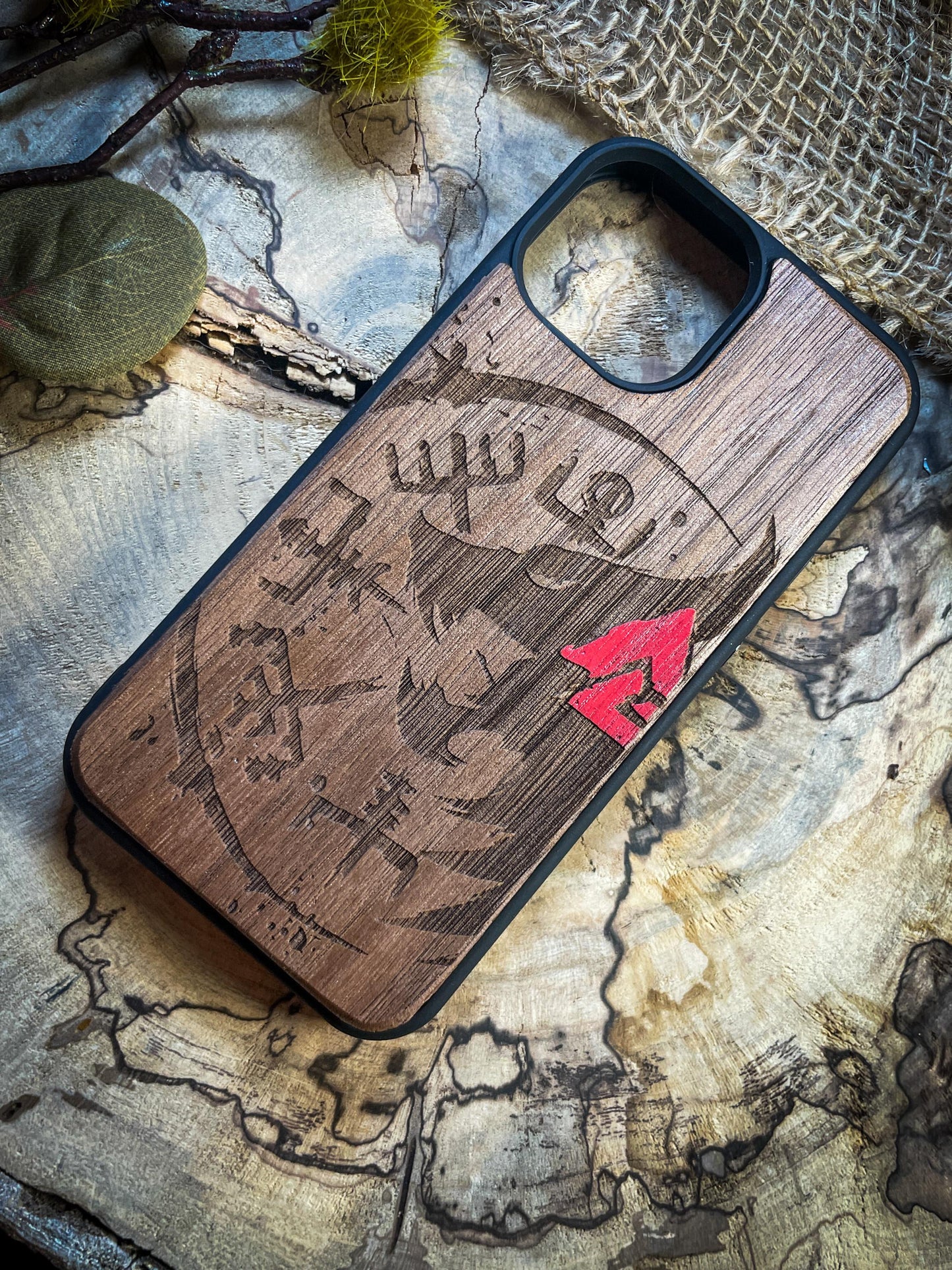 Wolf Fenrir Valknut Symbol God Odin Valhalla Viking Runes SHOP APP