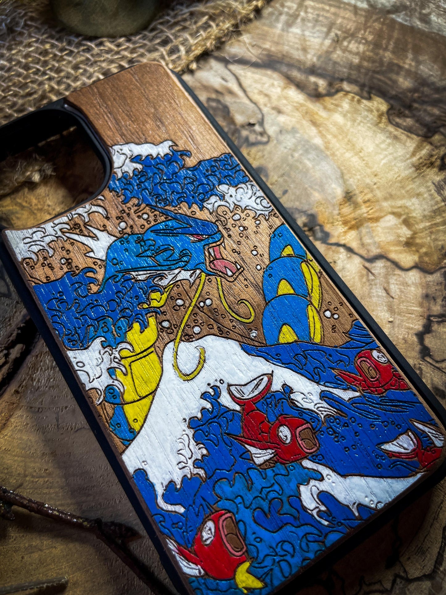 Majestic Dragon & Wave Kanagawa Monster