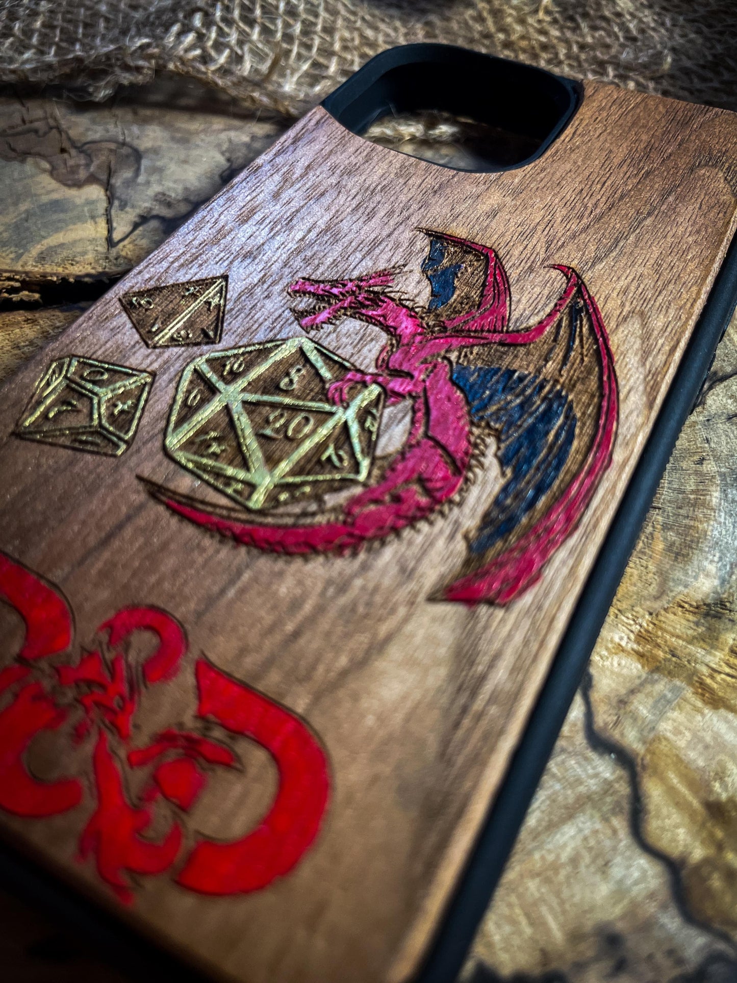 Fantasy Adventure with Red Dragon en Dice