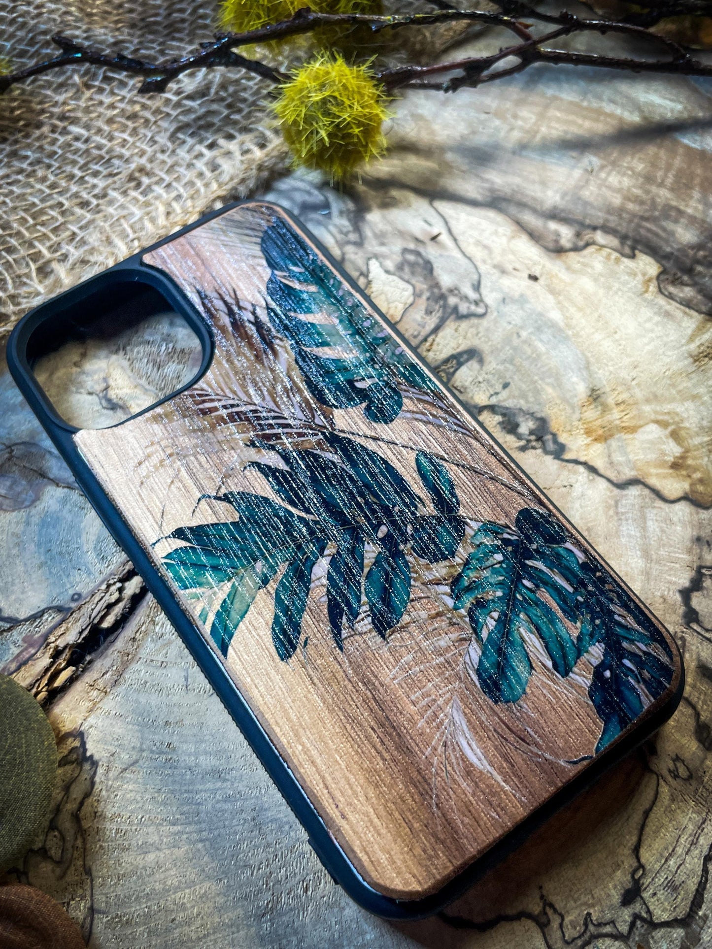 Tropical Jungle Leaves Preppy & Fresh SHOP APP
