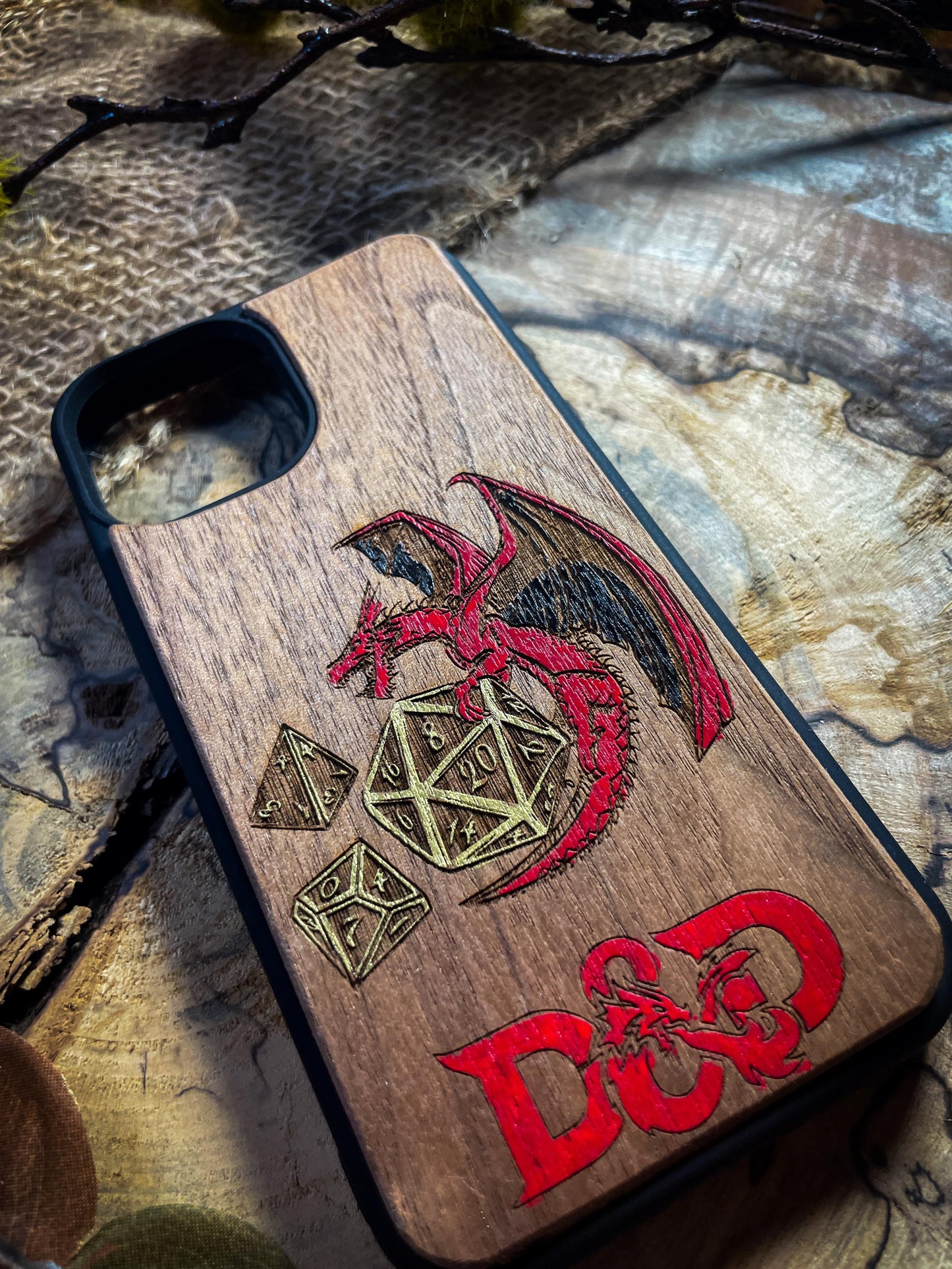 Fantasy Adventure with Red Dragon en Dice
