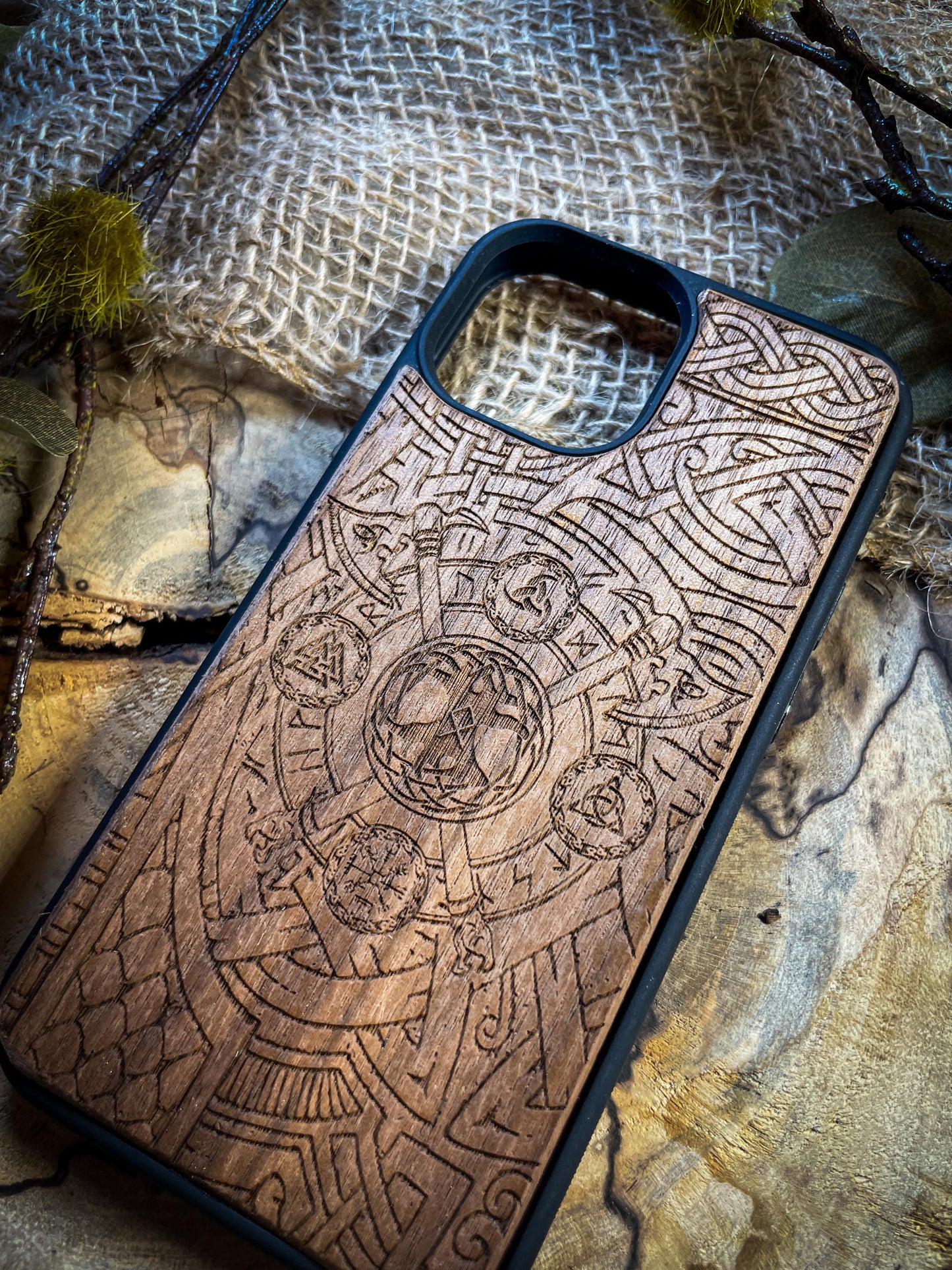 Viking Axe Runes H Medieval