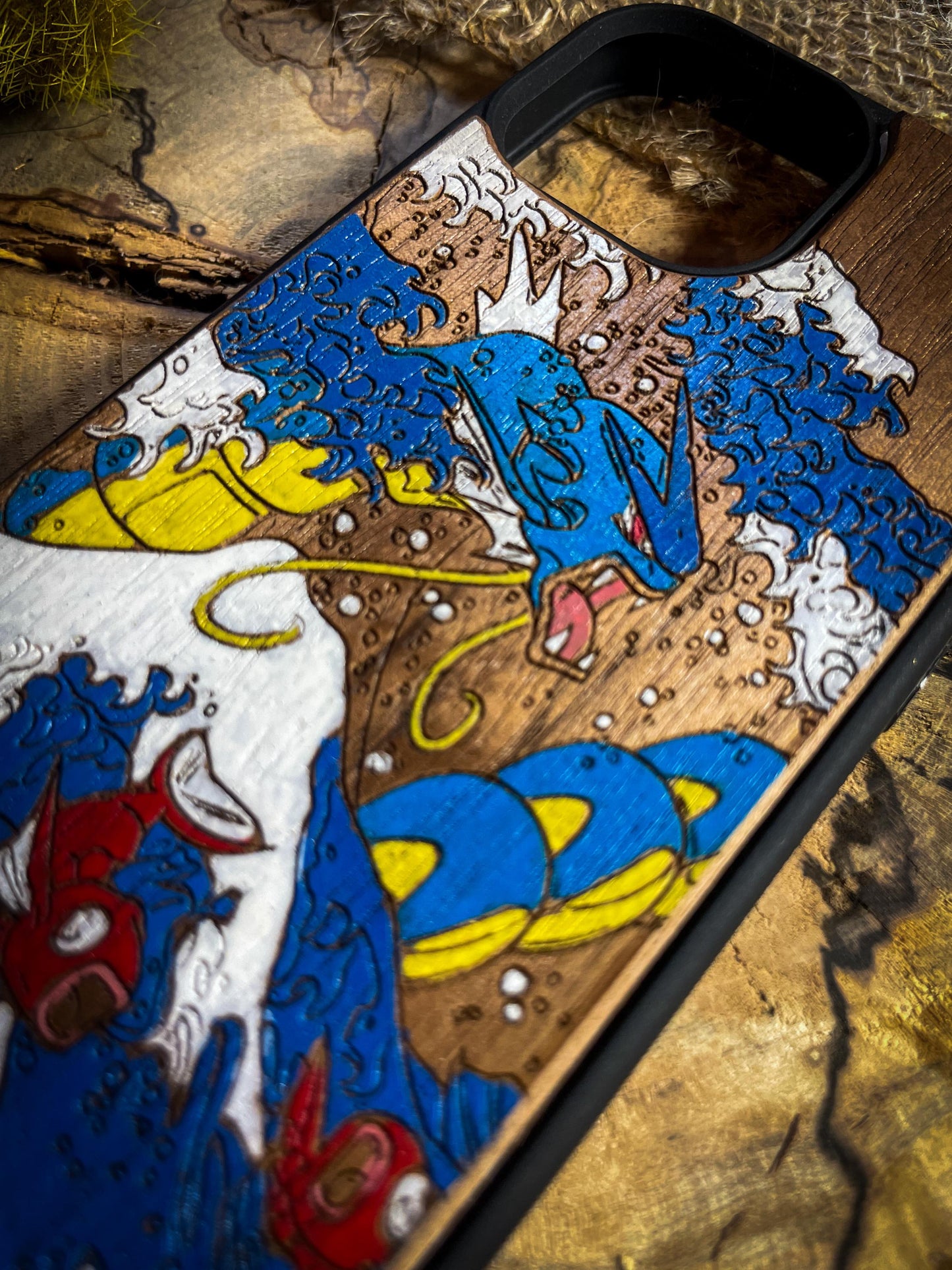 Majestic Dragon & Wave Kanagawa Monster