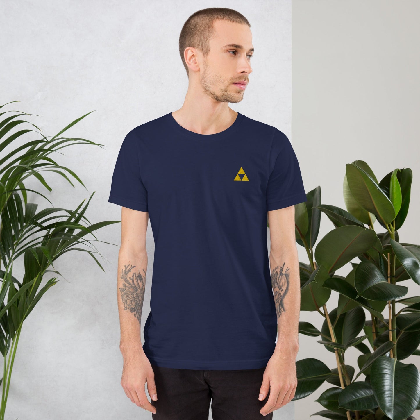 Embroidered Zelda TShirt Wear the Power of Hyrule" High Quality 100% Cotton SHOP APP