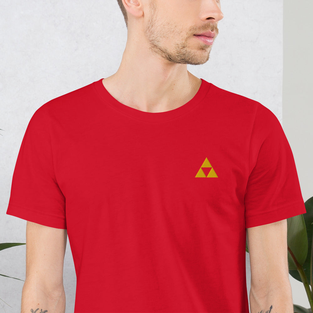 Embroidered Zelda TShirt Wear the Power of Hyrule" High Quality 100% Cotton SHOP APP
