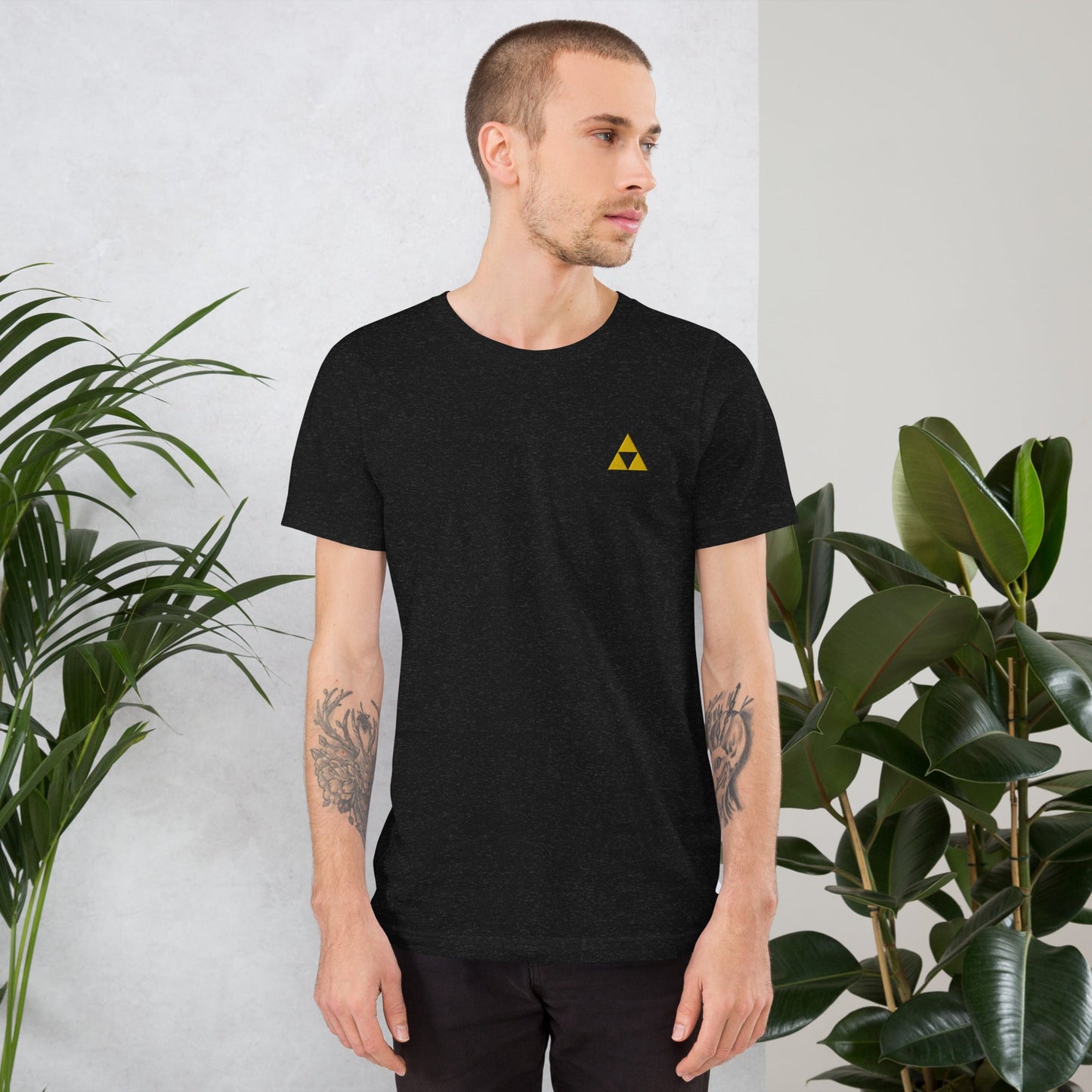 Embroidered Zelda TShirt Wear the Power of Hyrule" High Quality 100% Cotton SHOP APP