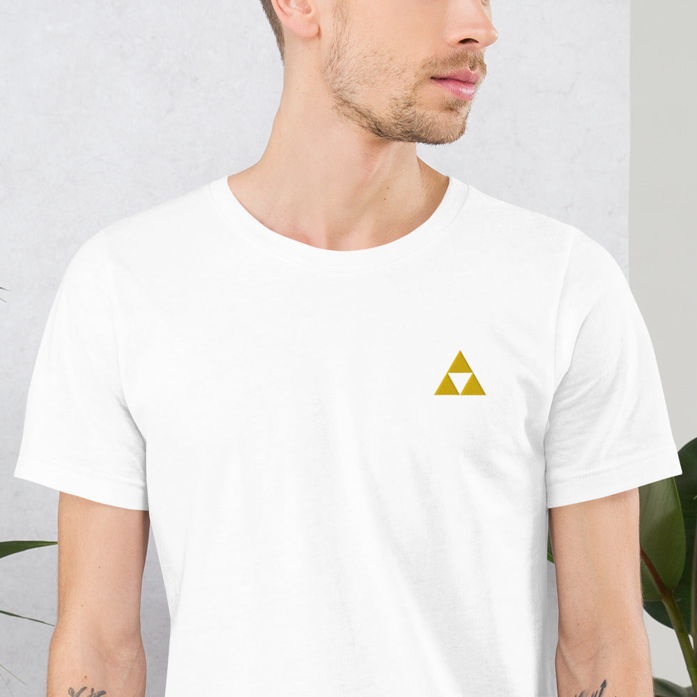 Embroidered Zelda TShirt Wear the Power of Hyrule" High Quality 100% Cotton SHOP APP