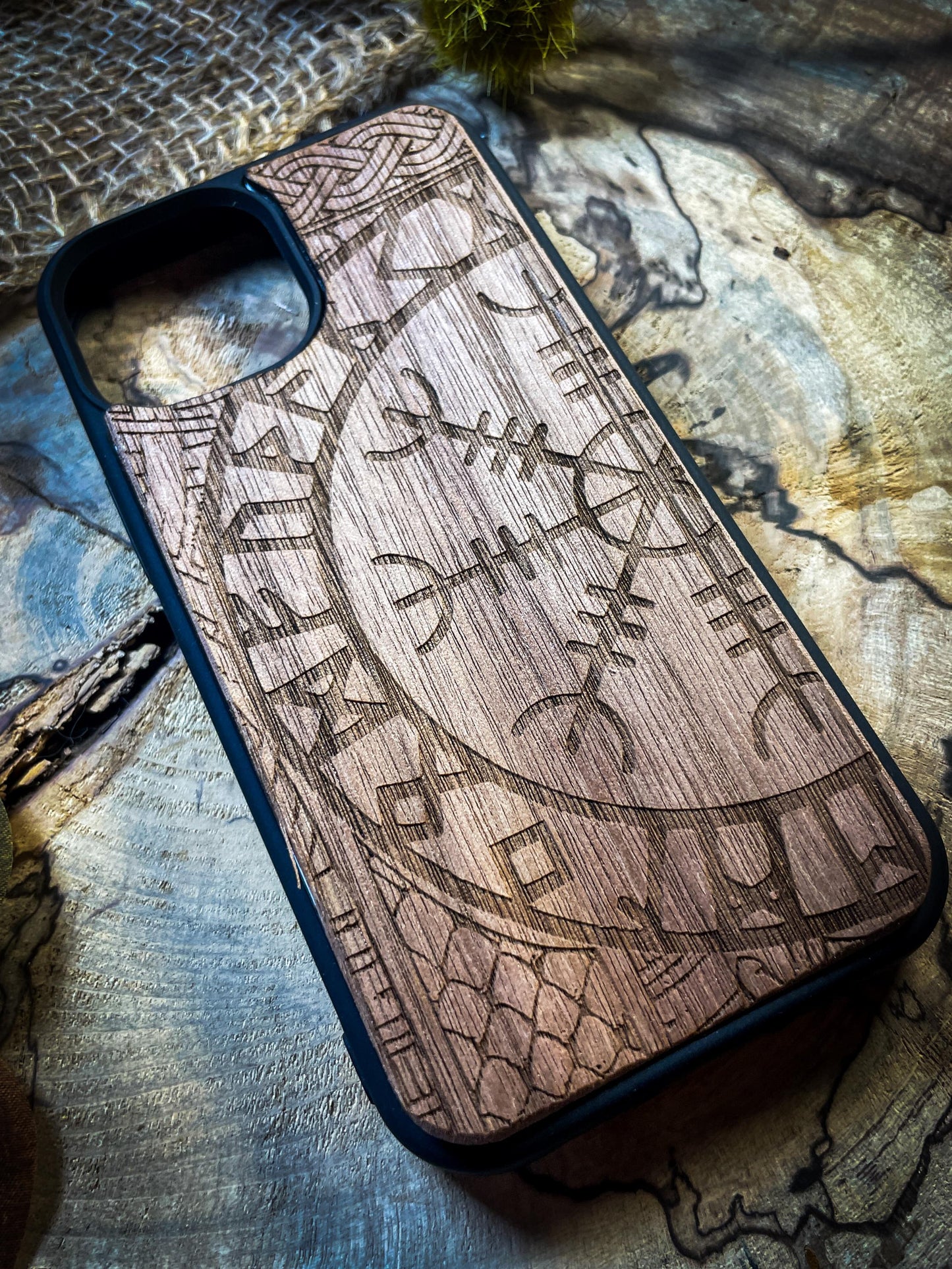 Viking Compass Tree of life Runes Symbol Medieval