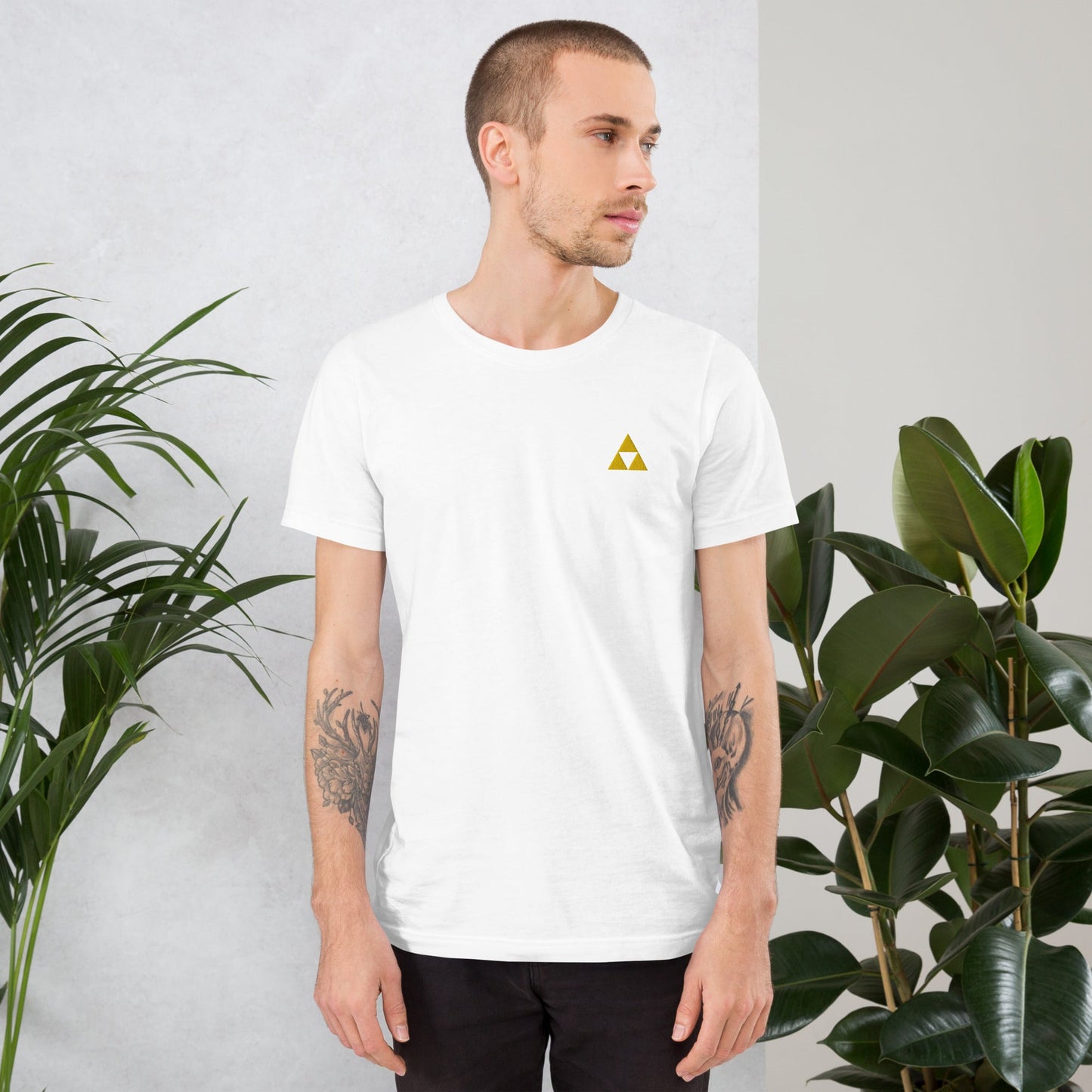 Embroidered Zelda TShirt Wear the Power of Hyrule" High Quality 100% Cotton SHOP APP