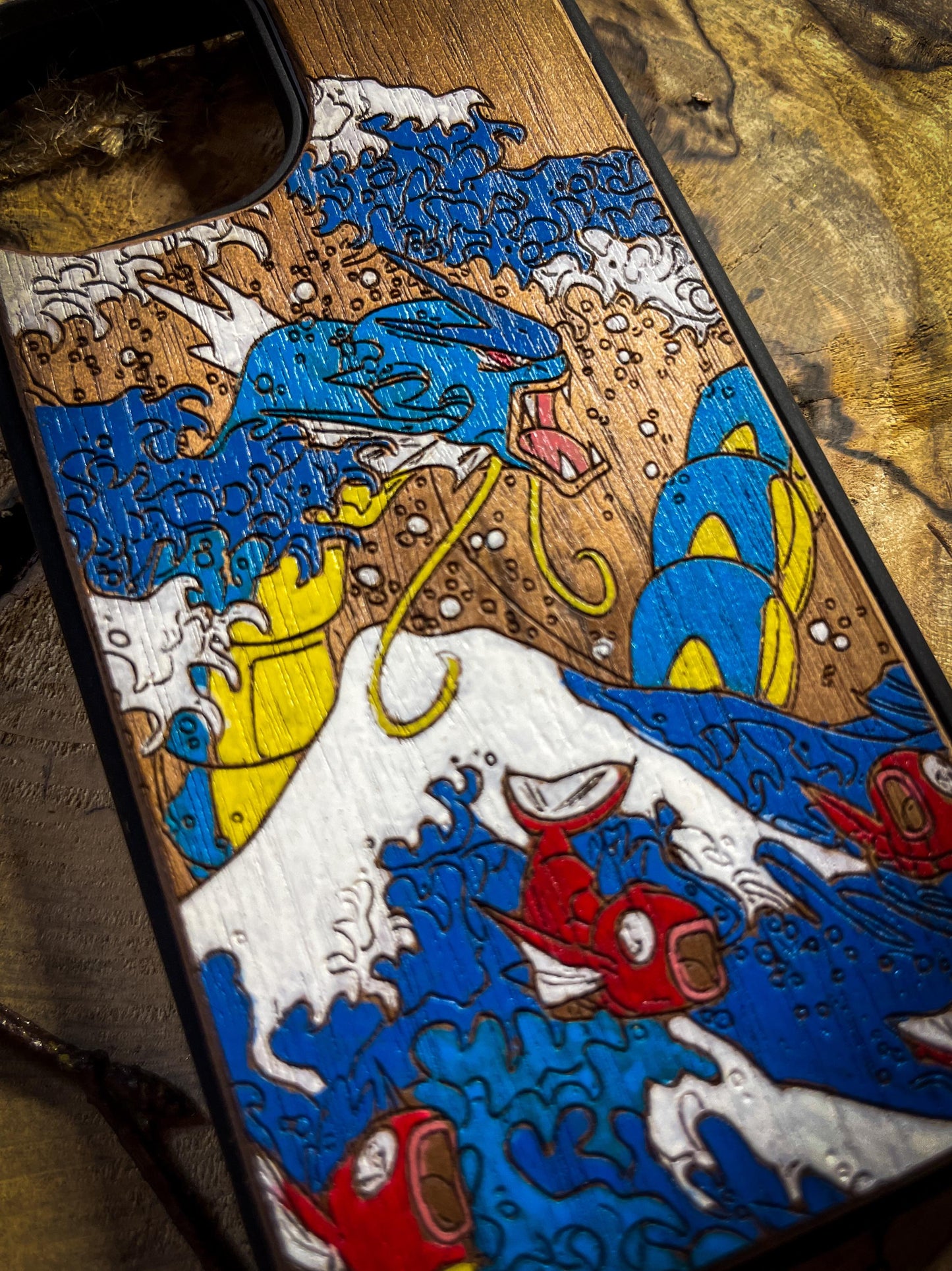 Majestic Dragon & Wave Kanagawa Monster