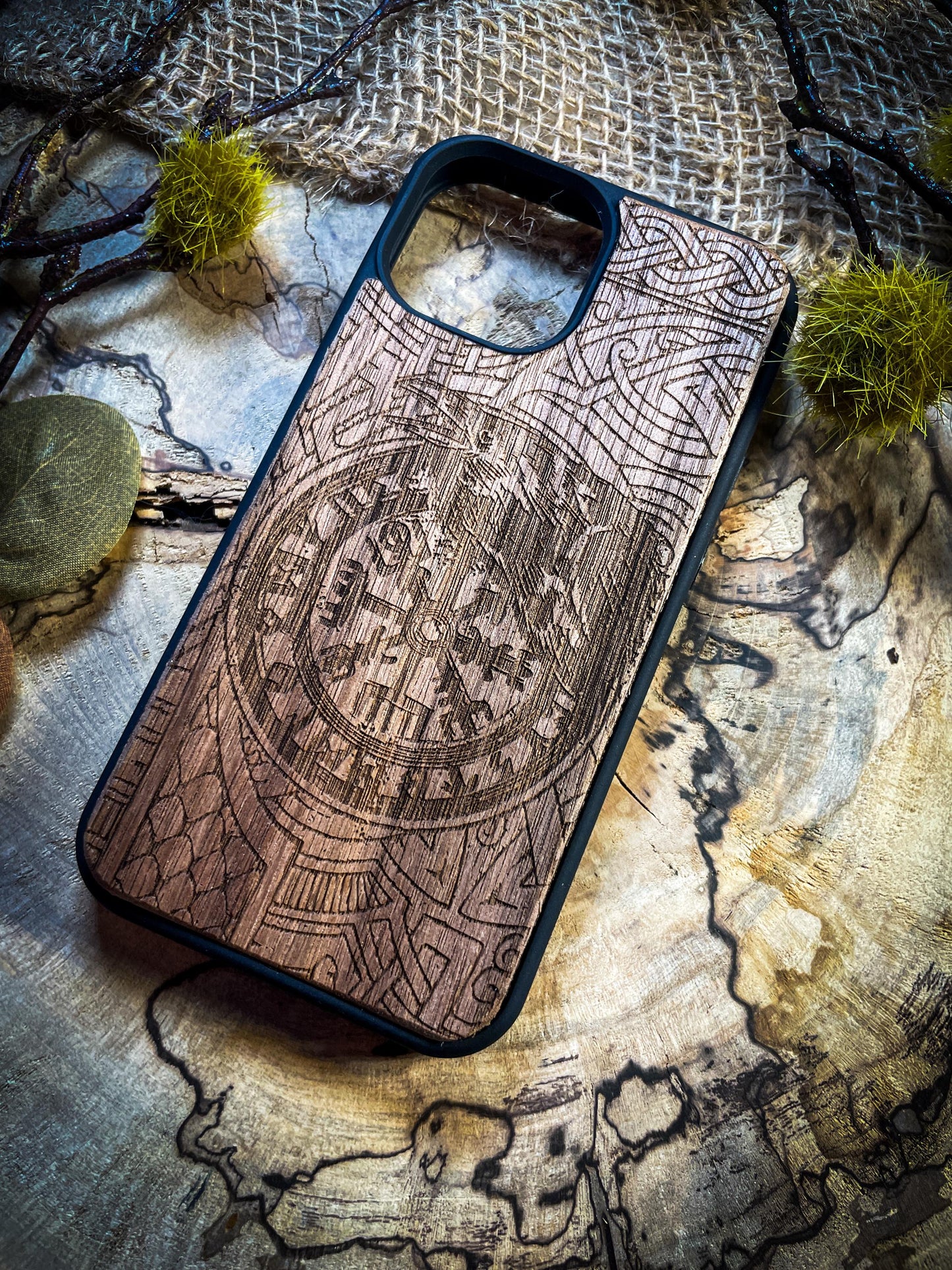 Raven Viking Runes H Medieval SHOP APP