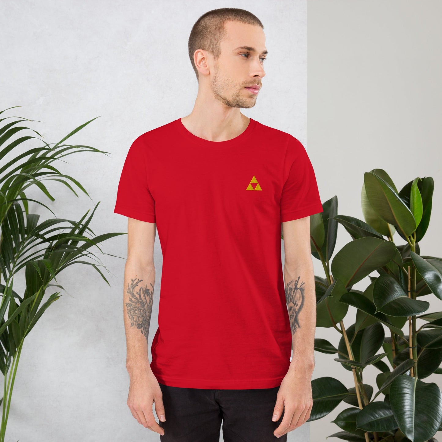 Embroidered Zelda TShirt Wear the Power of Hyrule" High Quality 100% Cotton SHOP APP