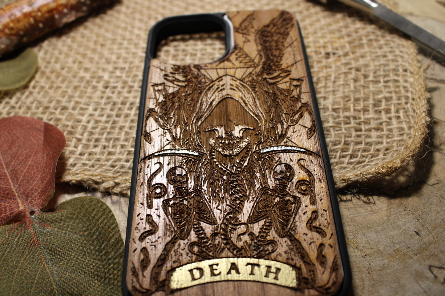 Tarot Card Death Gothic Occult SHOP APP
