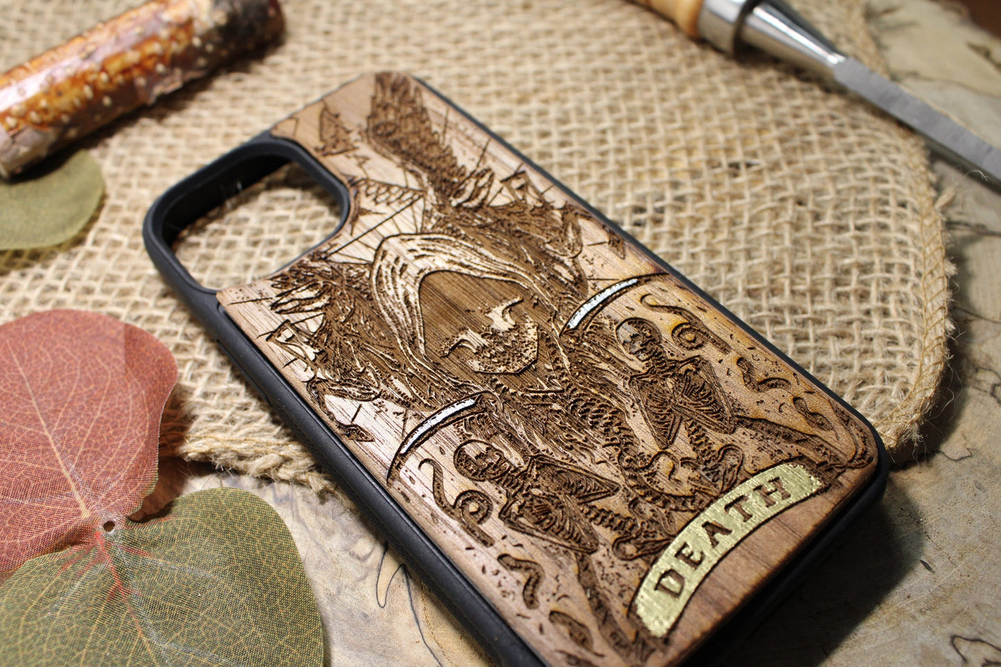 Tarot Card Death Gothic Occult SHOP APP