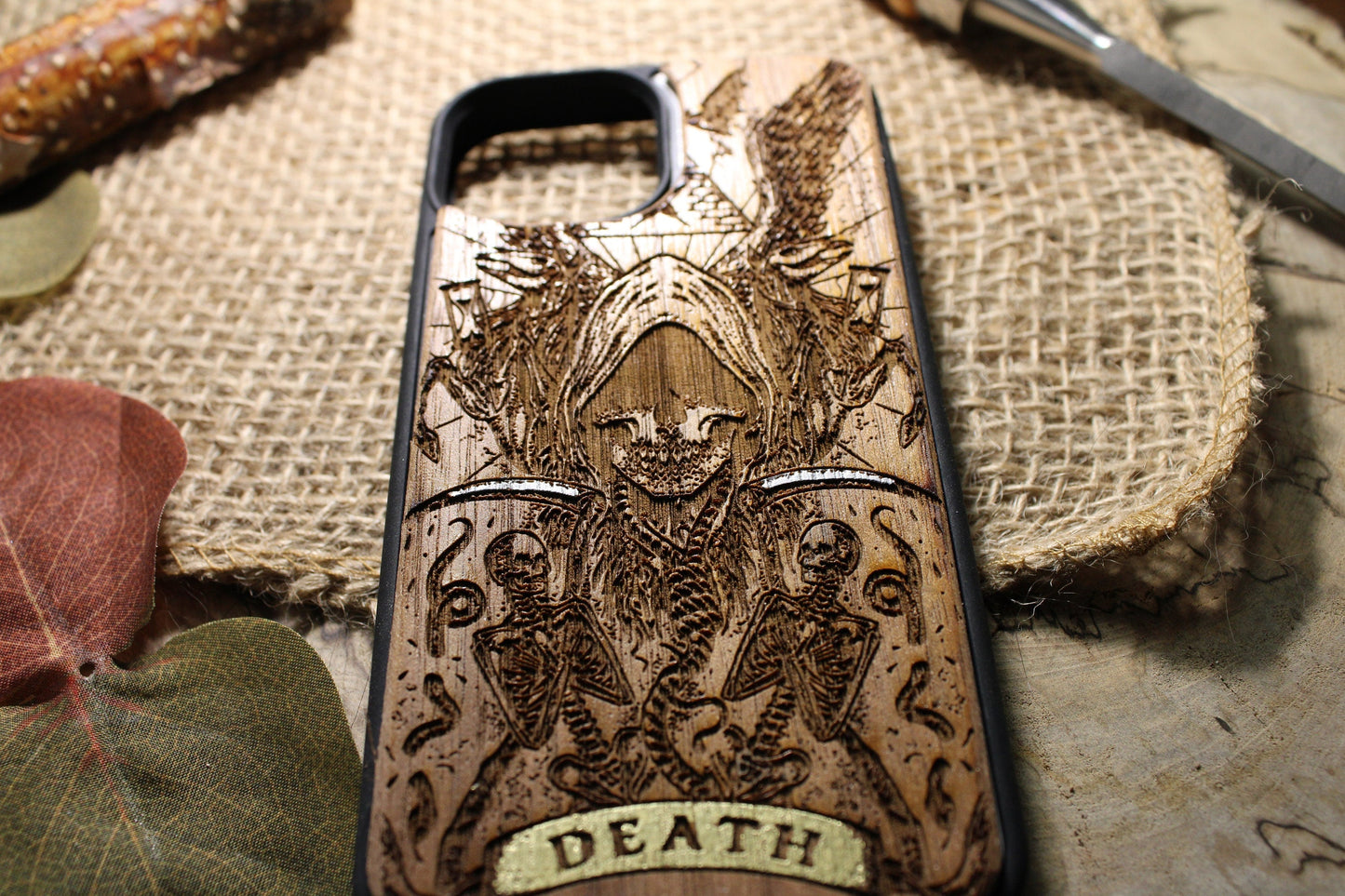 Tarot Card Death Gothic Occult SHOP APP