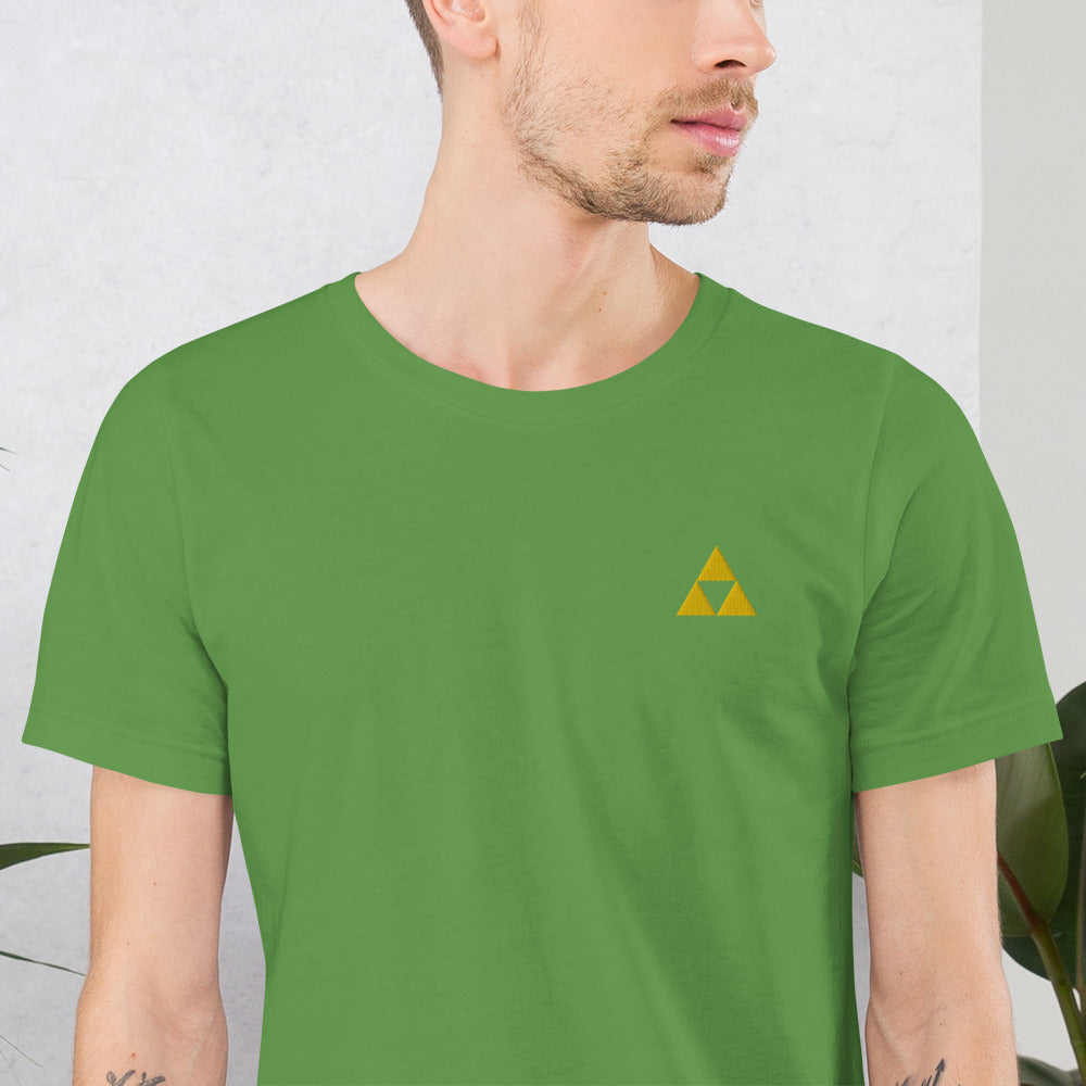 Embroidered Zelda TShirt Wear the Power of Hyrule" High Quality 100% Cotton