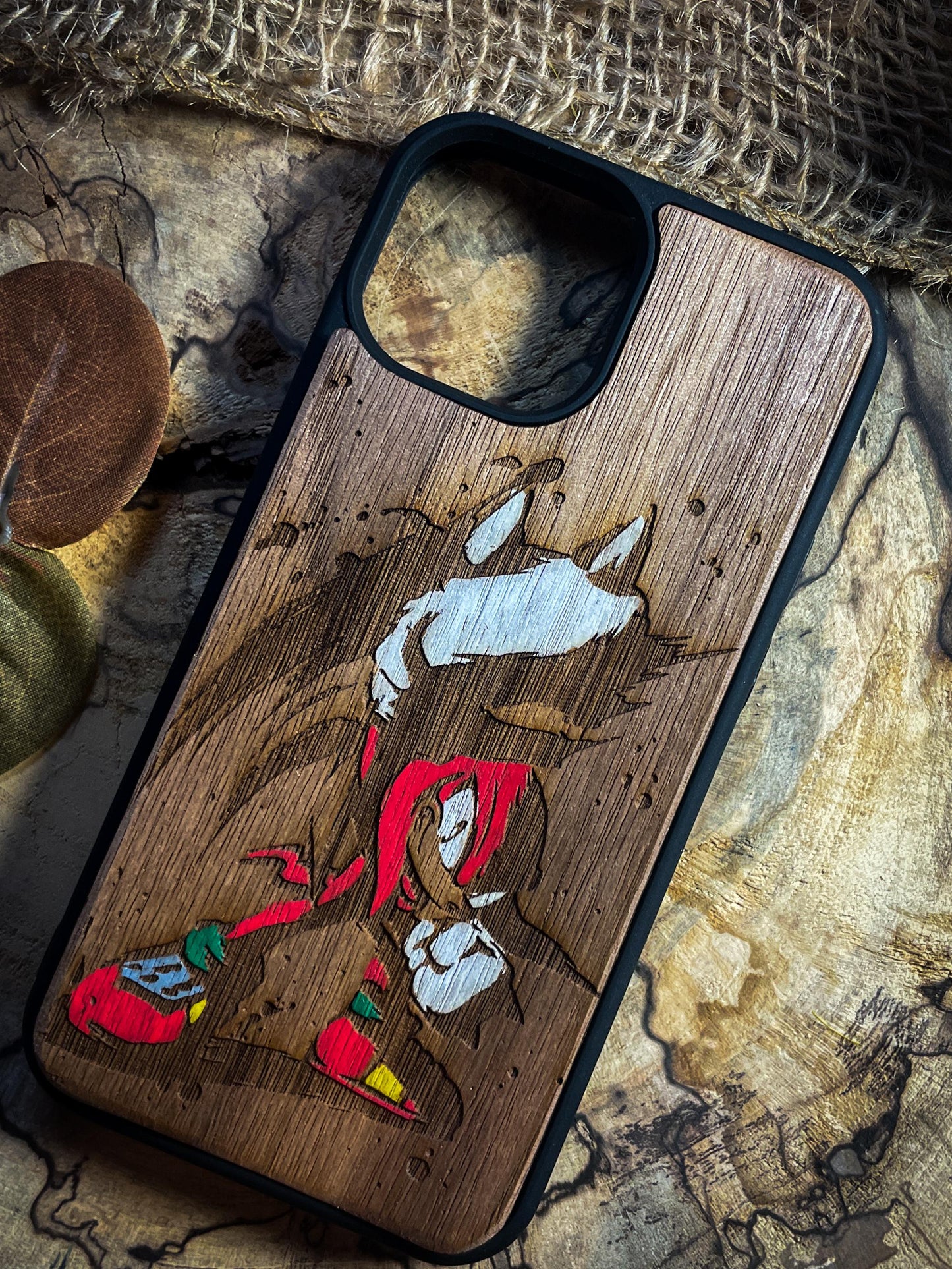 Crimson Knuckles Hedgehog Red    Fierce Fighter " SHOP APP