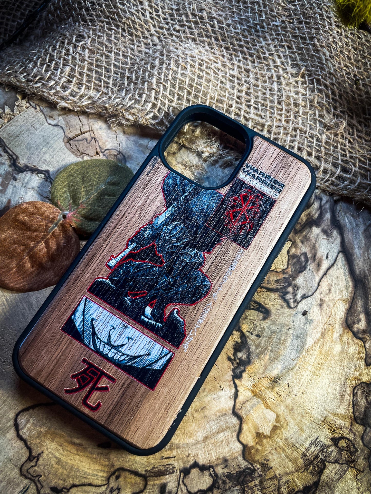 Dark Gothic Red Anime Demon Logo    SHOP APP