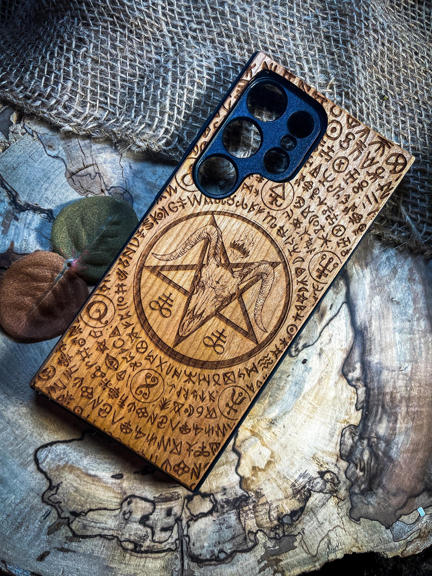 Baphomet Gothic Dark Goat Demon    SHOP APP